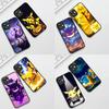 For Motorola Moto Edge 50 30 One Fusion 40 Neo Ultra Pro 20 Lite G50 G85 G84 E15 E14 Phone Case Gengar P-Pikachus P-Pokemons GO