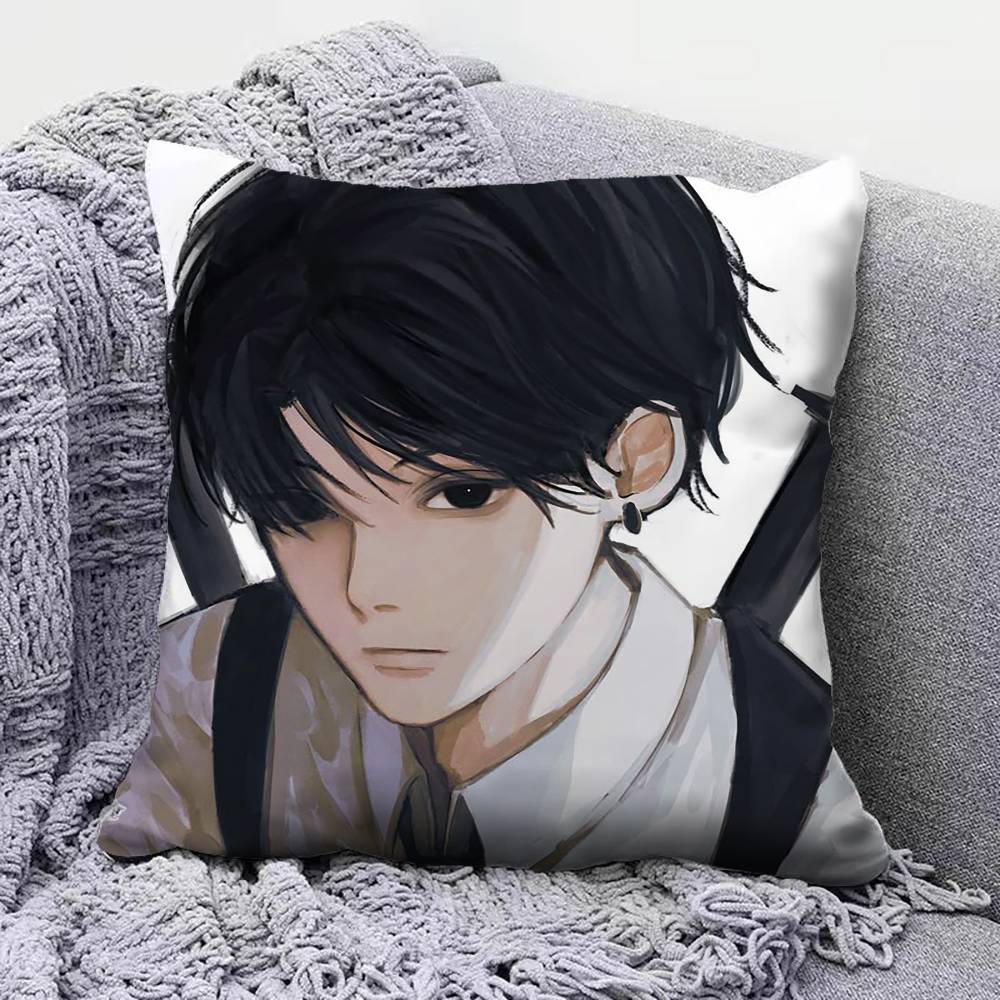 Chainsaw Man Kishibe Pillow Covers Home Sofa Cushion Covers and Aecorative Custom