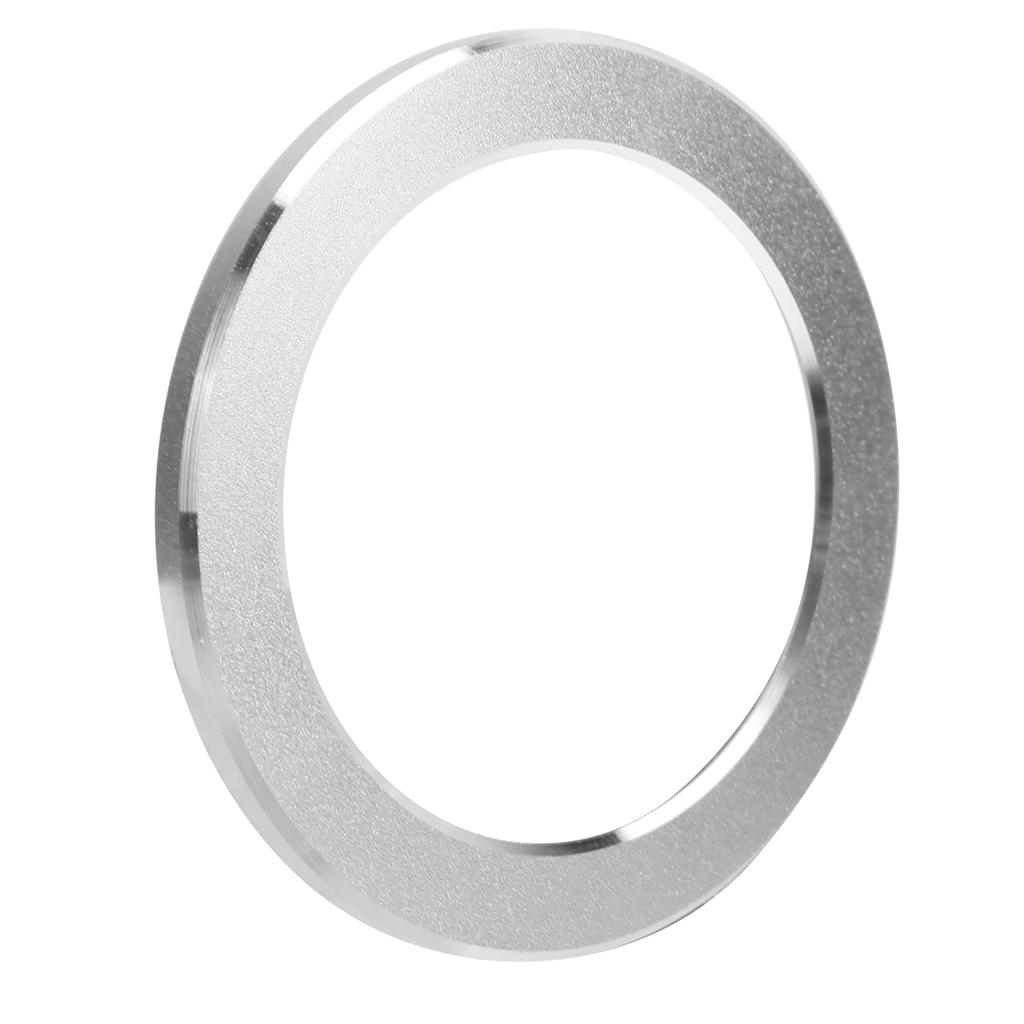 Engine Ignition Start Stop Button Ring Cover Trim Aluminum Alloy Sliver Car Interior Trim