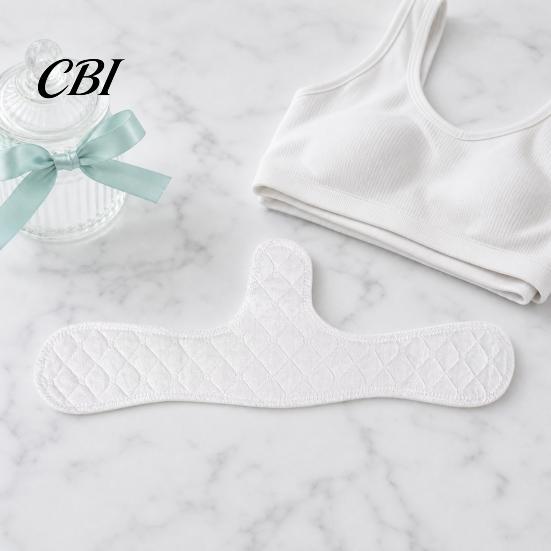 Assorbisudore Torace 1/5/10 Pezzi Fodere per Reggiseno in Cotone per Assorbimento, Cuscinetti Anti-sudore Lavabili Sotto il Seno, Cuscinetto Riutilizzabile per Seno Assorbente Umidità, Sudorazione Donna