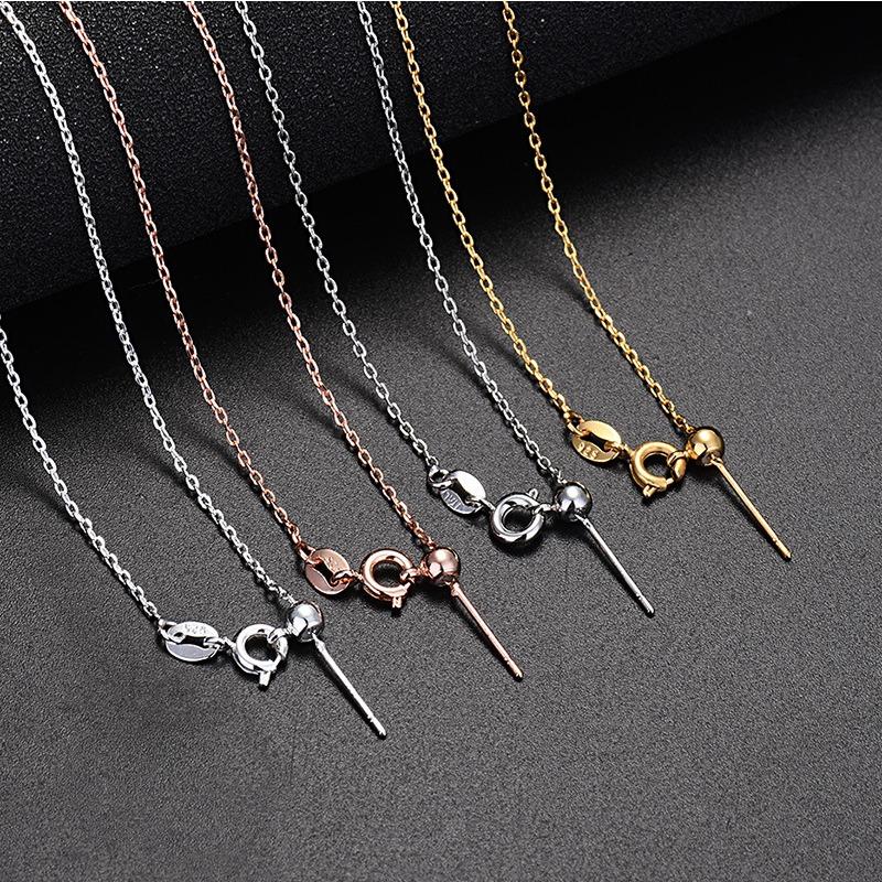 Fashion Needle-style Positioning Universal Necklace - Personalized Adjustable Length Collar Chain - Cross-shaped Chain for Women Single Link