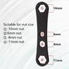Portables Carbon Fishing Reel Spanner Repair Professional Wrenches Tool for Handling and Maintenances