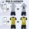 DIY Custom Adult And Children Three-piece Football Uniforms