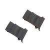 Suede Steering Wheel Panel Leather Cover Trim For Kia Forte Soul Rio 2009-2017