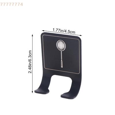 Vertical Display Stand Stainless Steel Badminton Racket Holder Sports Equipment StorageUniversal Wall Mounted Tennis Racket Rack