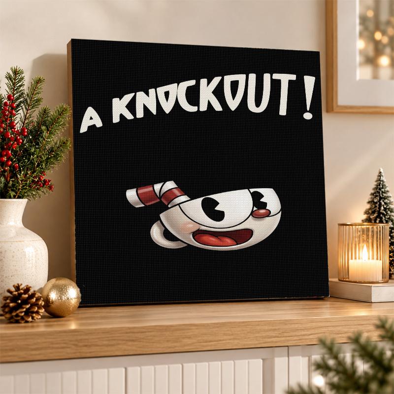 Cuphead Diamond Painting Kit 5D Full Drill DIY Diamond Mosaic Wall Art Home Decor