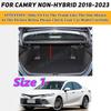 High Quality Leather Car Trunk Mat For Toyota Camry Non-hybrid 2018 2019 2020 2025 2025 2025 Anti Dirty Durable Carpet