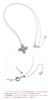[VINGTAINE] Elegant Flower Necklace with Cubic Zirconia (CZ) and Flower Slider Chain C2-24