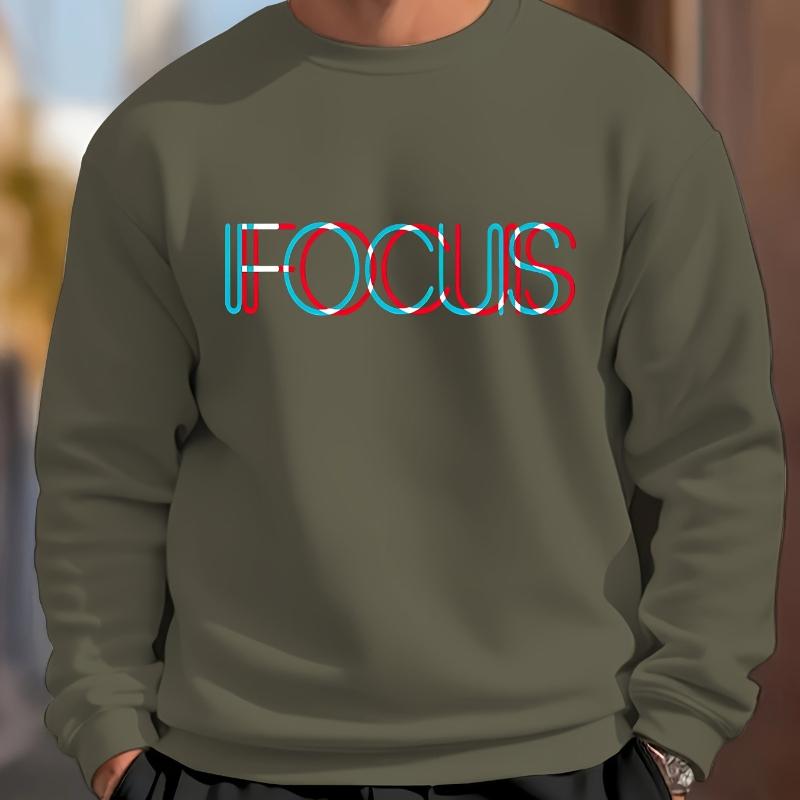 

Crew Neck Sweatshirt, Stretch Fit, Versatile for Work, Hiking & Casual S