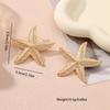 Cross-border Hot Sale, Summer Starfish Earrings, Simple Fashion Trend Starfish Element Women's Earrings