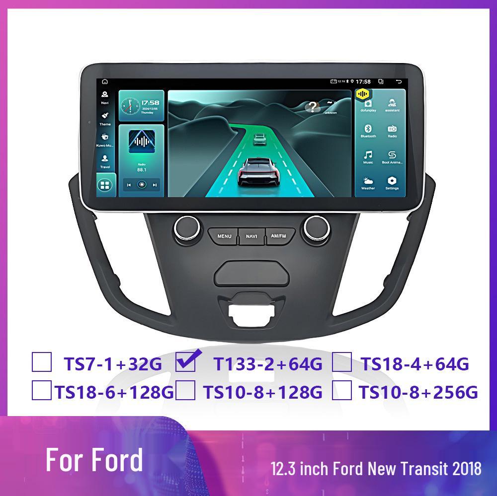 2018 Ford Transit 12.3'' Android Navigation System with 360° Reversing Camera