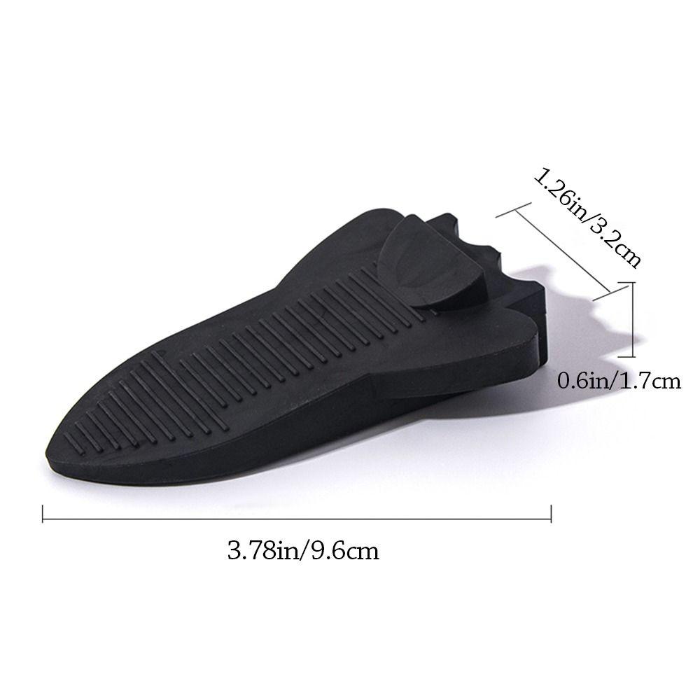 Invisible No Drilling Door Stopper Floor Mounted Door Holders Door Stop Wedges  for Door Bottom