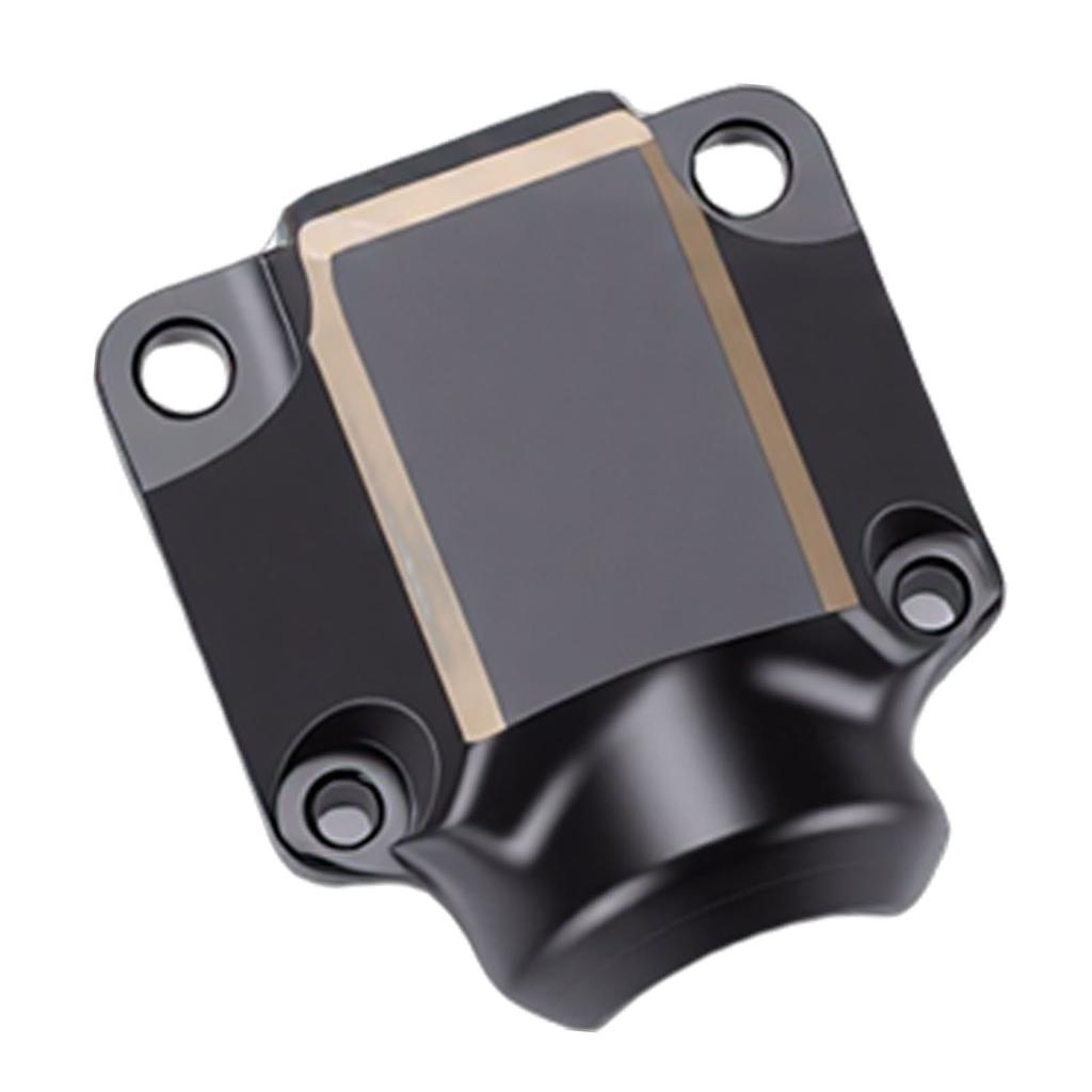 Rear Axle Cover Fit for SCX30 1Celsius30 RC Crawler Brass Electrocoated RC Rear Axle Differential Housing Cover for Upgrade