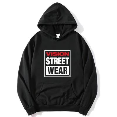 New Women Unisex Vision Street Wear Letter Printing Hoodies Long Sleeve Pullovers Vintage Autunm Winter Casual Fashion Sweatshirt