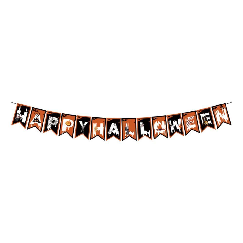 Eye/Ghost/Blood Halloween Hanging Flag Papper Scary Banners  Ghost Festival
