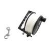 Scuba Dive Reel Guide Lines Portable Nylon Rotating Handle Double Ended Clip for Cave Kayaking