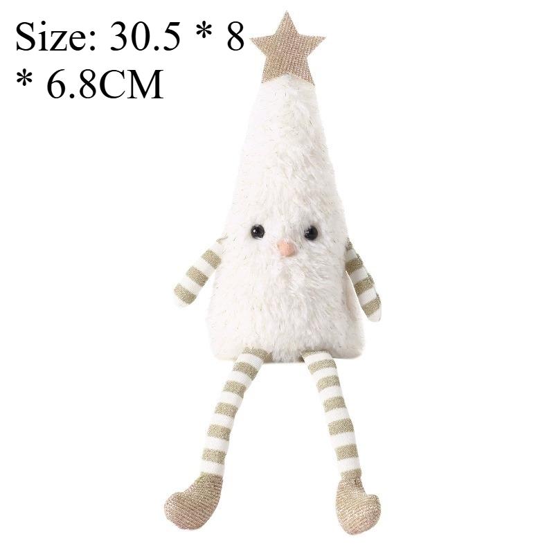 Christmas Decoration Long Legs Christmas Tree Doll Children Gift Hotel Mall Window Decoration Christmas Plush Ornament