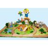 Pororo Wooden Train Play, Mixed Colors, Korean Popular Toys