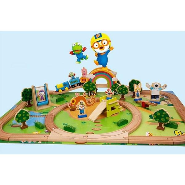 Деревянный поезд Пороро — фото 2