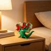 3D-gedruckte wackelnde Eidechsen-Dekoration Schwingfeder Eidechsen-Figur Fidget-Spielzeug Heim- und Bürodekoration Dekoration Meme-Liebhaber Geschenk