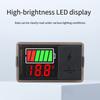 DC8-30V Tester Baterii Podwójny Port Ładowania USB Ekran LED Monitorowanie Napięć w Czasie Rzeczywistym Dla Pojazdów Kempingowych Narzędzi Elektrycznych