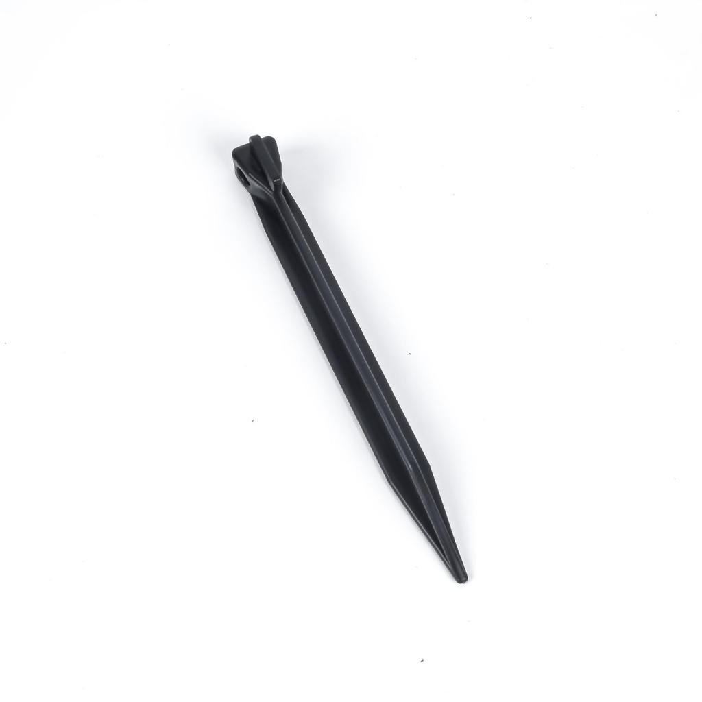 Outdoor Windproof Threaded Tent Pegs - Plastic Ground Pegs for Camping and Beach Awnings