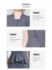 Women's Slim Fit Short Sleeve Summer Suit Dress - Professional Formal Wear Set for Mature, Light Commuter Style
