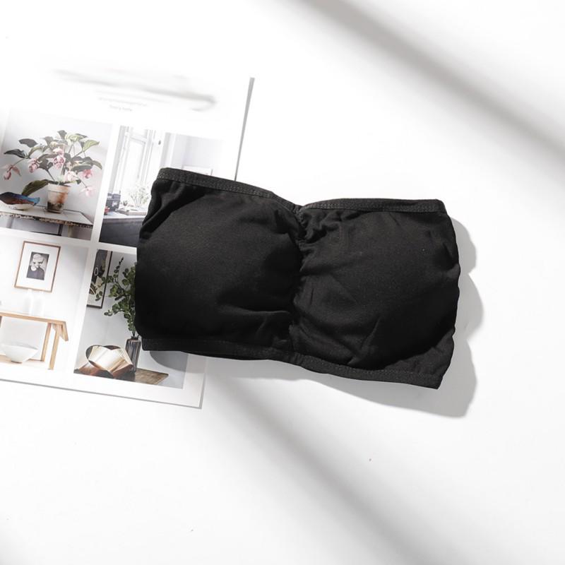 Women Intimates Tube Tops Bras Breathable Non-slip Strapless Wrapped Chest Bra Underwear