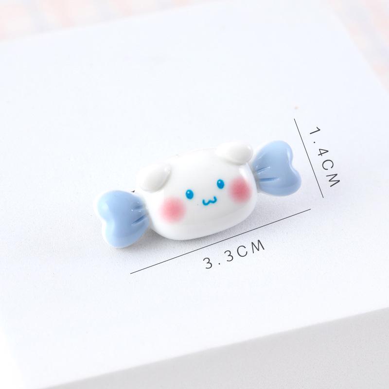 Adorable Animal Blush Hair Clips: Sweet Girly Heart Mini Cartoon Headwear for Kids