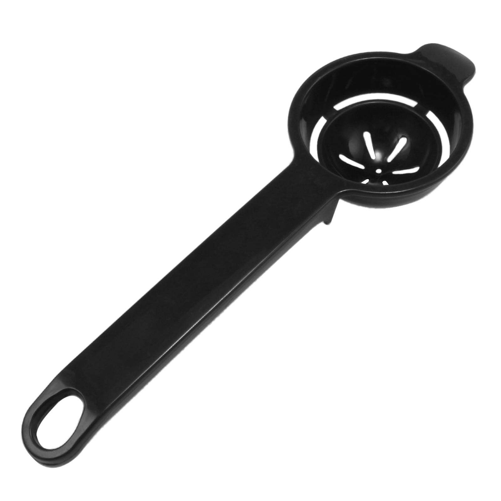 

Разделитель яичного белка и желтка Инструмент для отделения яиц от желтка Фильтр для выпечки Инструмент для ручного отделения яиц Яйцеделитель Сепаратор для кухни чёрный