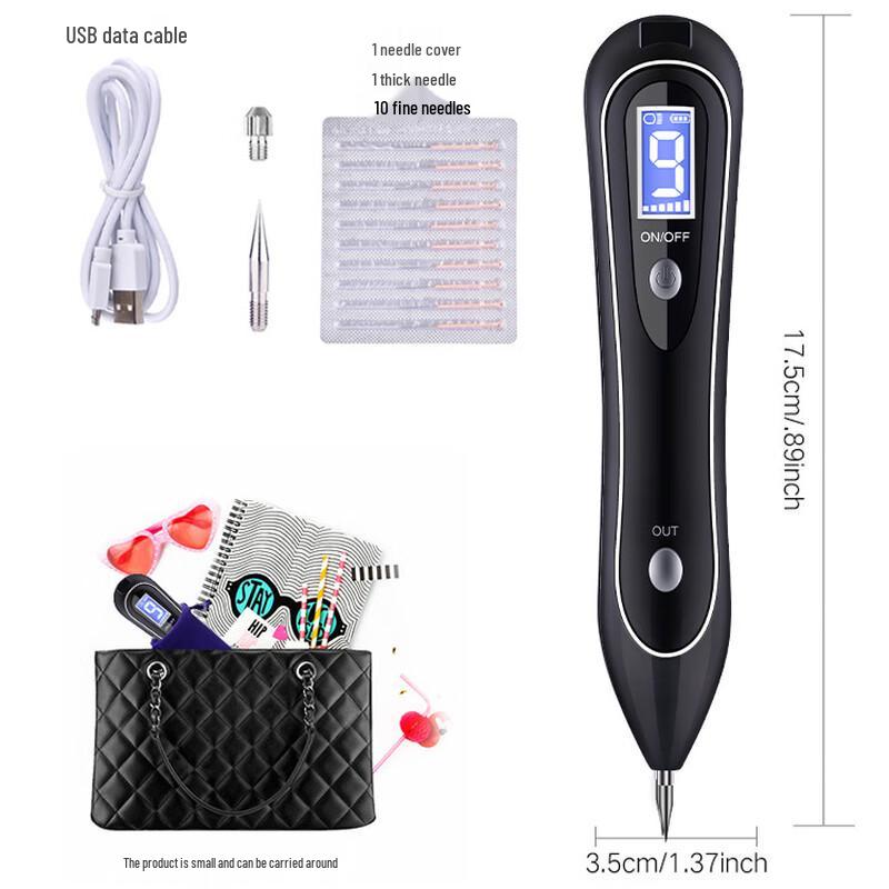 Rechargeable RF Laser Spot & Mole Removal Pen