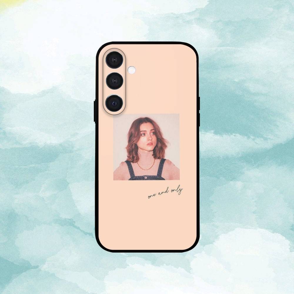 N-Natalia Dyer  Phone Case For Samsung  A73,72,71,53,52,51,22,91,80, Soft Black Cover