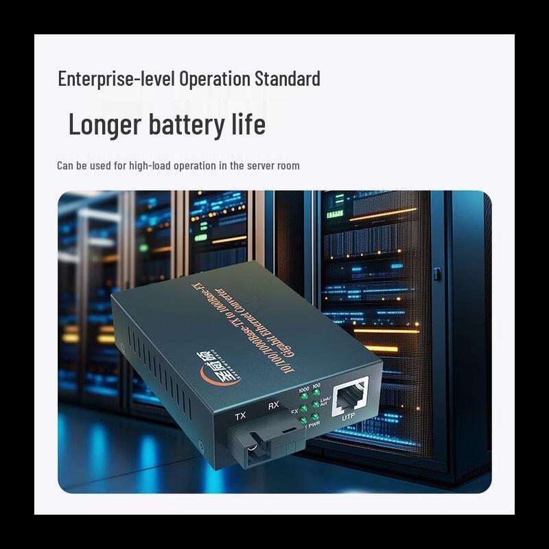 SWS Gigabit Fiber Optic Transceiver
