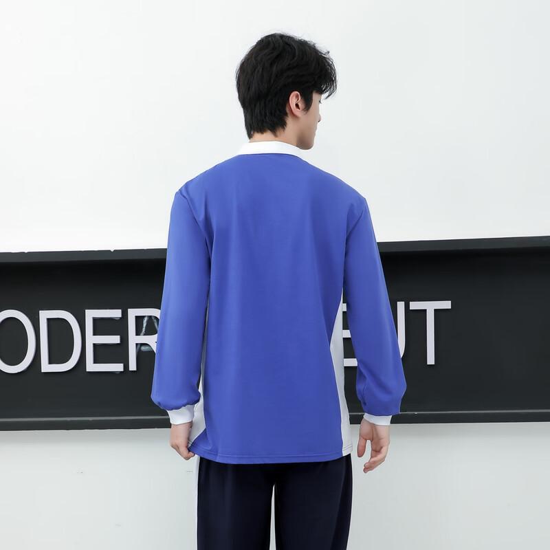 Chuangtong Premium Shenzhen School Uniform Boys' Long-Sleeve Cotton T-Shirt