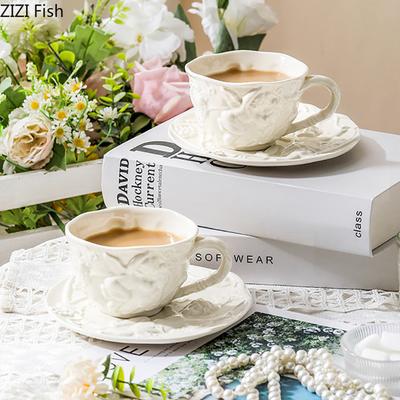 Melek Rölyef Heykel Seramik Fincan&tabak Çaydanlık Yemek Masası Kahve Kupası Süt Kupaları İkindi Çayı Çay Fincanı Meyve Suyu Kabı