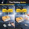 Adjustable Current Jewelry Spot Welder Machine W/ Handheld Welding Gun - 600W 110V Electric Welding Kit for DIY Jewelry Making