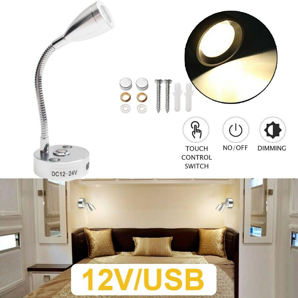 Caravan LED Reading Light Interior Lamp Spot Warm White