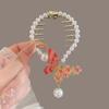 Hair Bun Fixed Clip Korean Style Ponytail Buckle Flower Women Hair Claw Butterfly Pearl Hair Clip