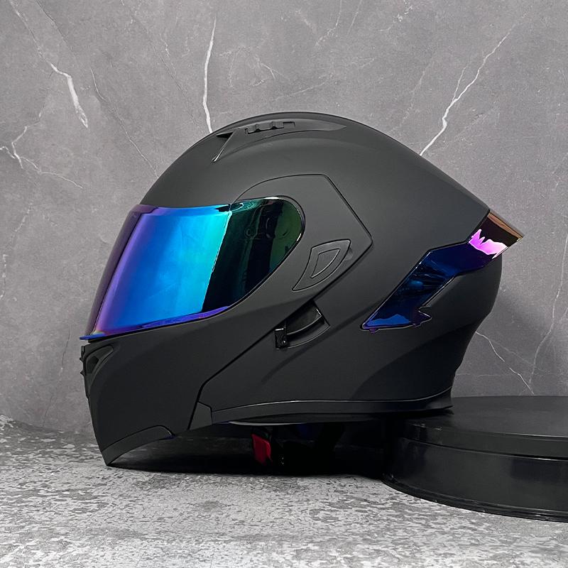 Motorcycle helmets Double Visors Modular Flip Up helmet DOT approved Full face casque moto racing Motocross helmet DOT