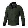 Men's Jacket Korean Version of Casual Men's Youth Stand-up Collar Spring and Autumn Cotton Jacket