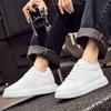 Mens Breathable Sneakers Handmade Genuine Leather Outdoor Shoes Men All-match Male Flats Platform Mens Walking Shoes