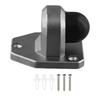 Stainless steel door limiter, powerful anti collision rubber, door stopper for heavy duty doors, protect and reduce noise