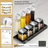 Glass Kitchen Seasoning Storage Set