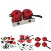Delightful 13pcs Kid Play House Toy Kitchen Utensils Cooking Pots And Pans Set