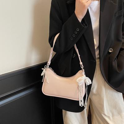 Bolsa de nicho com senso premium feminina 2025 nova moda versátil bolsa mensageiro verão bolsa de ombro axila