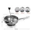 Multifunctional Food Mill Stainless Steel Manual Potato Mashers  Vegetable  Mud with 3 Ing Discs