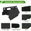 Dash Cover for Toyota Camry Xle Xse 2025-2026 with Hud Dashboard Cover Car Interior Anti-Slip/Anti Dust Polyester Black 1 Pcs