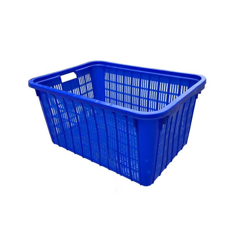 Stackable Rectangular Plastic Storage Basket