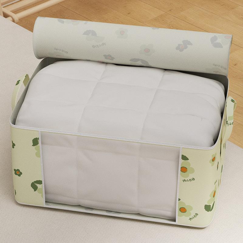 Купить Новая сумка для хранения одеял с видимым цветком и усиленной ...