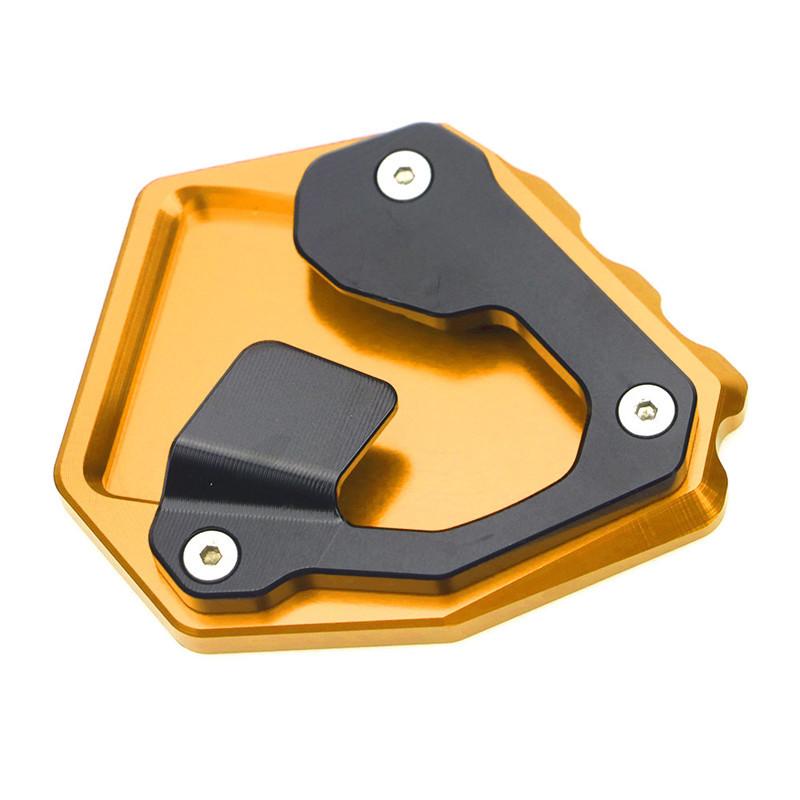 CNC Billet Aluminum Kickstand Foot Plate Side Stand for CRF1000L 16-17